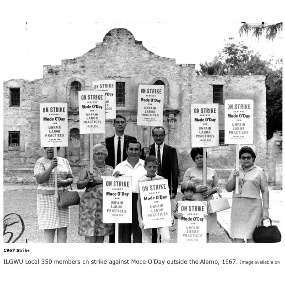 Vintage Mary Lynn Fashions Pin Stripe ILGWU Union Made Midi Dress - Picture 5 of 5